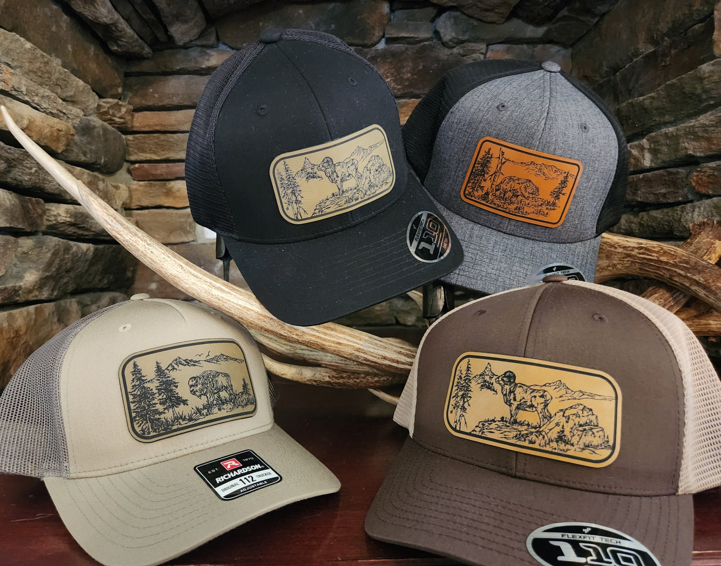 Wildlife leatherette Hats