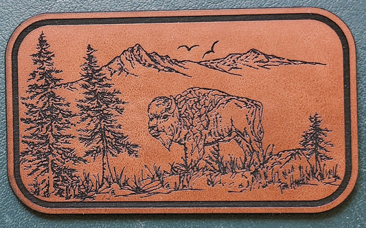 Yellowstone Park Bison Patch Hat